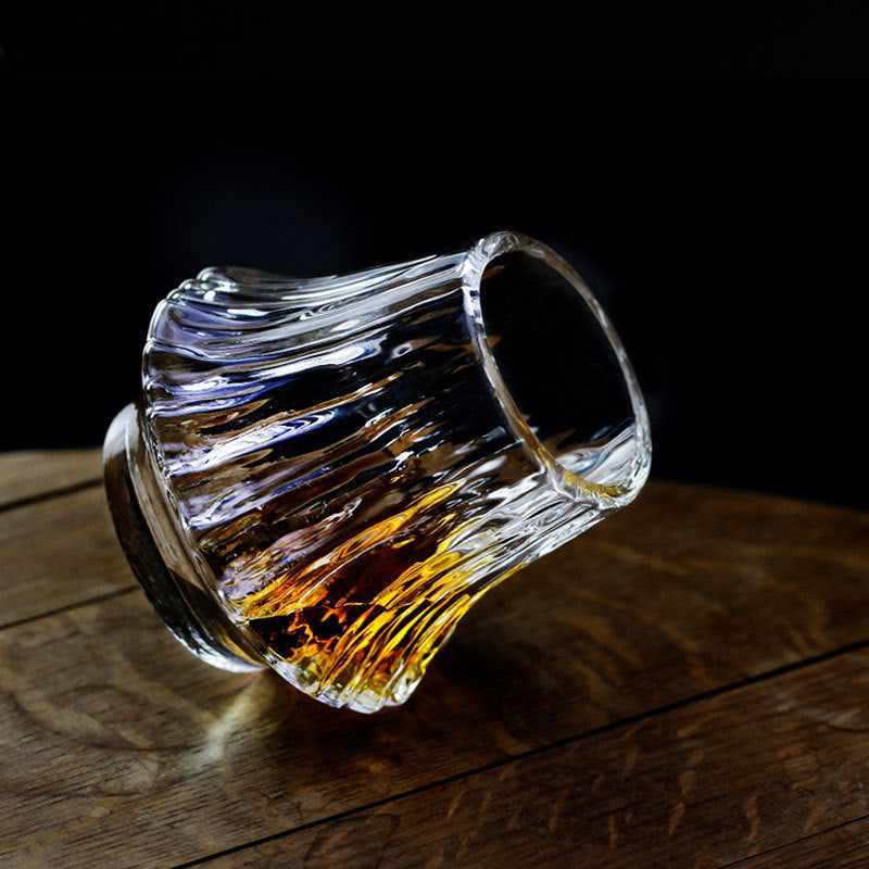 Takumi – Edo Kiriko Tapered Whiskey Glass - Whiskey Héritage