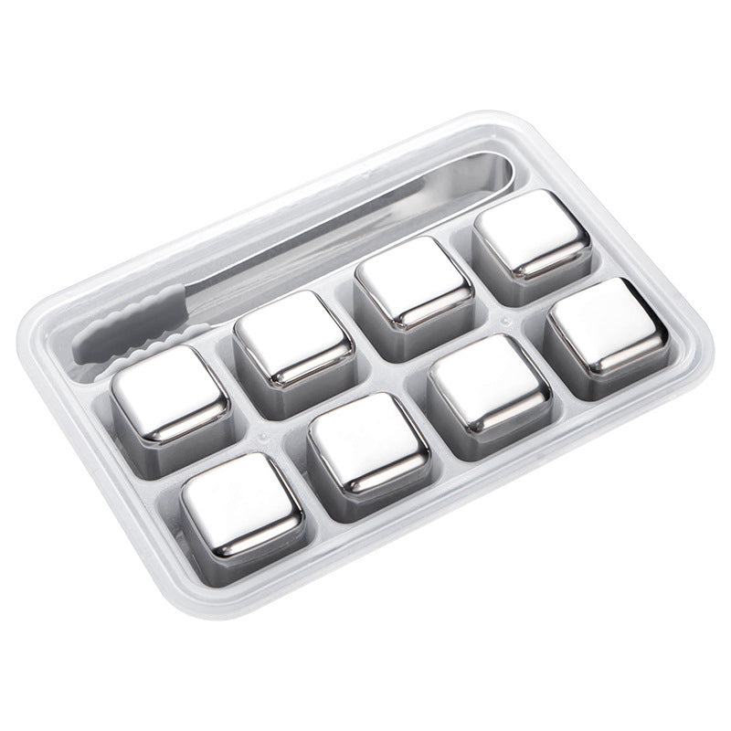 Ginzu – Stainless Steel Whiskey Ice Cubes - Whiskey Héritage
