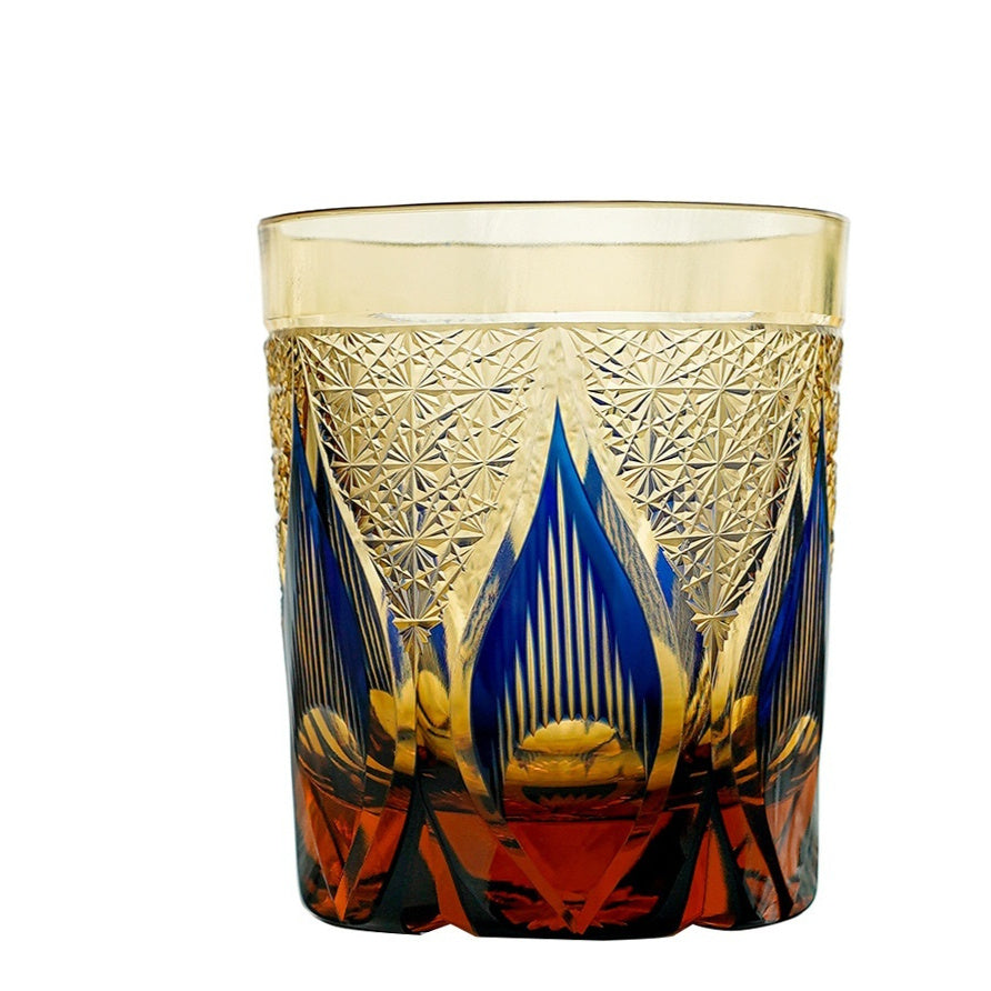 Enshō – Edo Kiriko Candle Flame Whiskey Glass - Whiskey Héritage