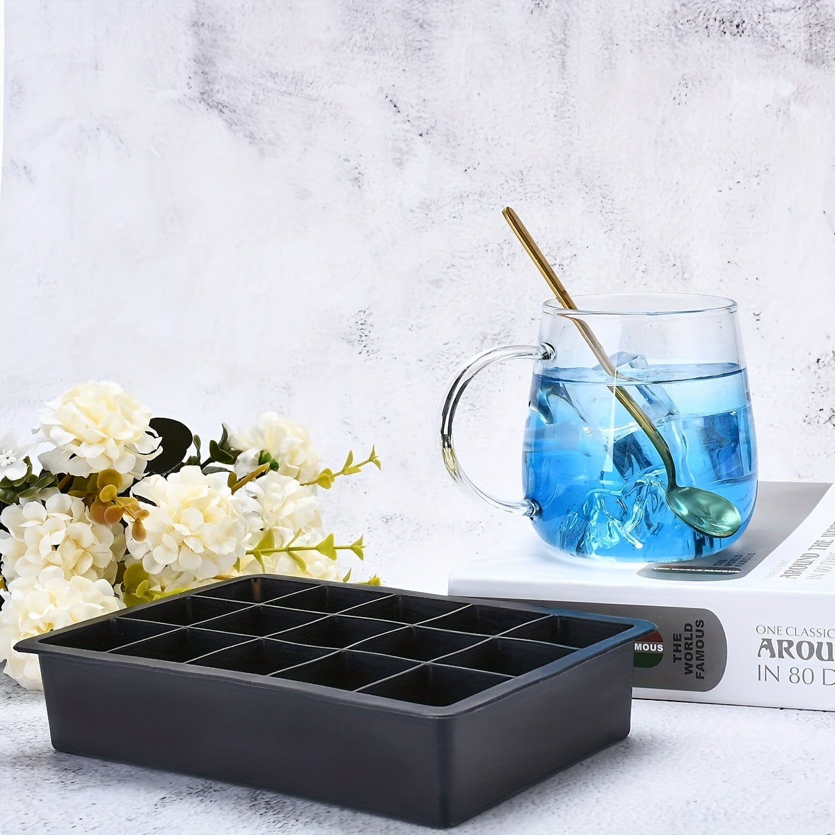 Flexible Silicone Ice Cube Tray - Whiskey Héritage