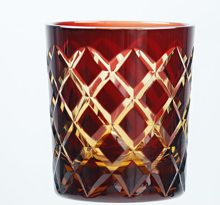 Hōzuki – Edo Kiriko Japanese Whiskey Glass - Whiskey Héritage