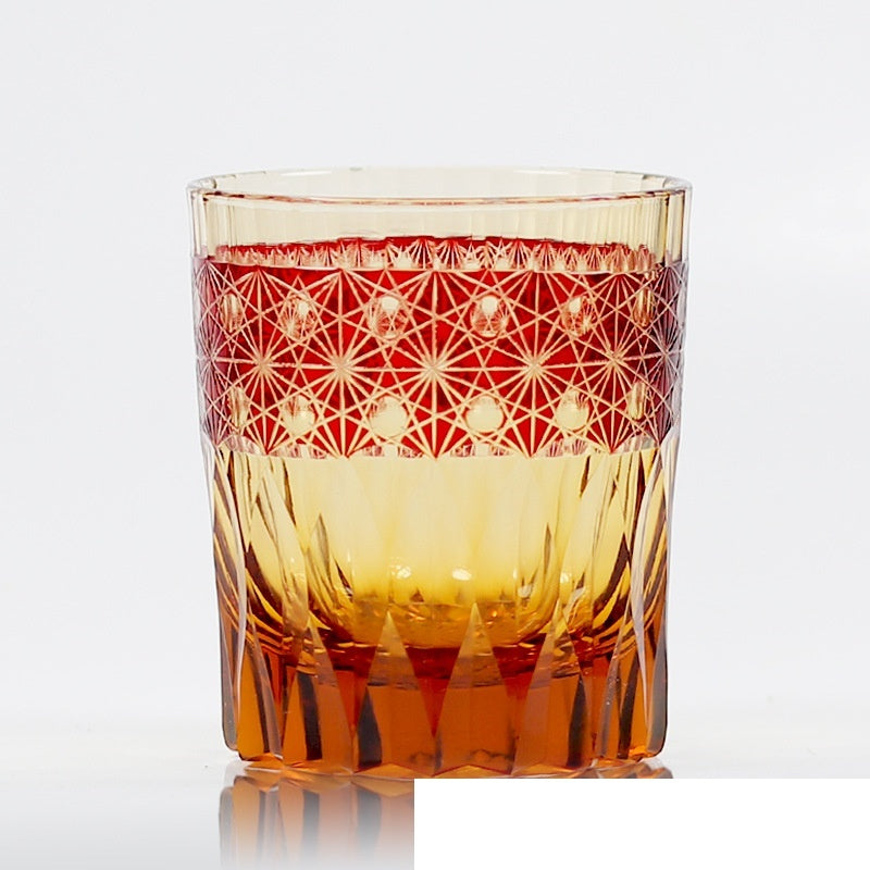 Kohaku Kiko – Edo Kiriko Japanese Whiskey Glass - Whiskey Héritage