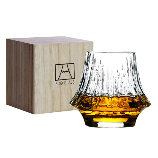 Takumi – Edo Kiriko Tapered Whiskey Glass - Whiskey Héritage