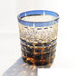 Kohaku Shikaku – Edo Kiriko Japanese Whiskey Glass - Whiskey Héritage