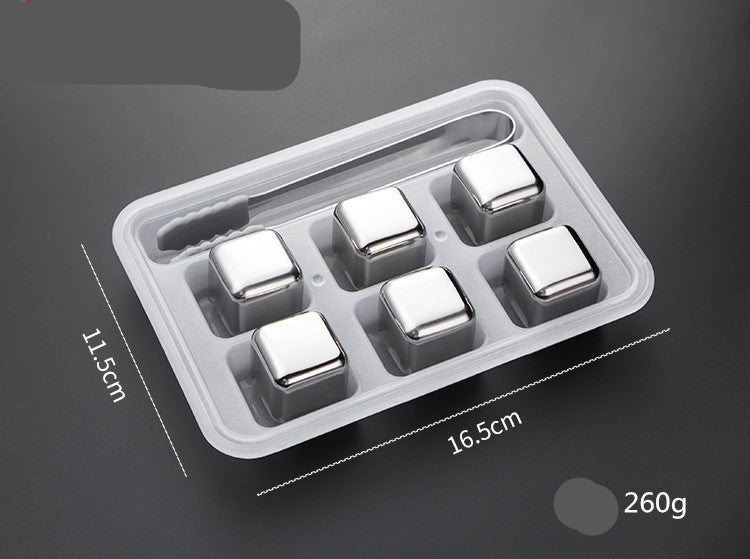 Ginzu – Stainless Steel Whiskey Ice Cubes - Whiskey Héritage