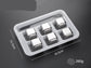 Ginzu – Stainless Steel Whiskey Ice Cubes - Whiskey Héritage