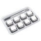 Ginzu – Stainless Steel Whiskey Ice Cubes - Whiskey Héritage