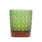 Kohaku Asanoha – Edo Kiriko Japanese Whiskey Glass - Whiskey Héritage