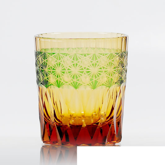 Kohaku Kiko – Edo Kiriko Japanese Whiskey Glass - Whiskey Héritage