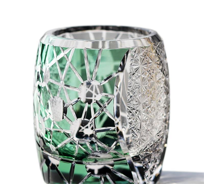 The Celestial Series – Edo Kiriko Japanese Whiskey Glass - Whiskey Héritage