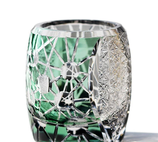 The Celestial Series – Edo Kiriko Japanese Whiskey Glass - Whiskey Héritage