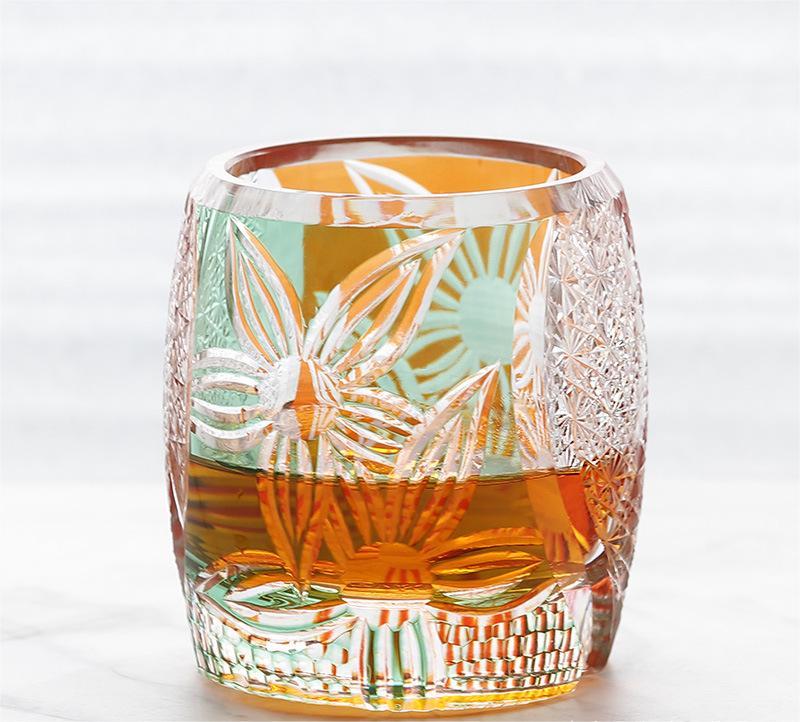 The Celestial Series – Edo Kiriko Japanese Whiskey Glass - Whiskey Héritage