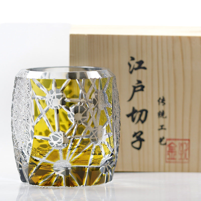 The Celestial Series – Edo Kiriko Japanese Whiskey Glass - Whiskey Héritage