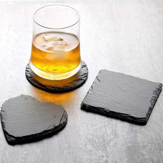 Kuroishi – Japanese Slate Whiskey Coaster - Whiskey Héritage